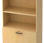 HAMMERBACHER Regalschrank 7300 SG, V7300/3/3/SG ahorn