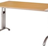 HAMMERBACHER höhenverstellbarer Schreibtisch VFS12/6/S buche