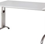 HAMMERBACHER höhenverstellbarer Schreibtisch VFS12/5/S lichtgrau