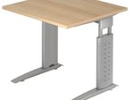 HAMMERBACHER höhenverstellbarer Schreibtisch VUS08/E/S eiche