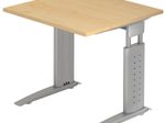 HAMMERBACHER höhenverstellbarer Schreibtisch VUS08/3/S ahorn