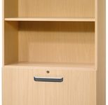 HAMMERBACHER Regalschrank 7300 SG, V7300/6/6/SG buche