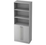 HAMMERBACHER Regalschrank 7700 CE, V7700/5/5/CE lichtgrau