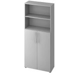 HAMMERBACHER Regalschrank 4770, V4770/5/5/BM lichtgrau