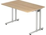 HAMMERBACHER Schreibtisch VNS12/E/S eiche