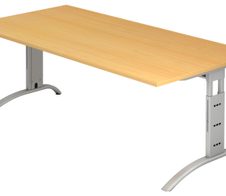 HAMMERBACHER höhenverstellbarer Schreibtisch VFS2E/6/S buche