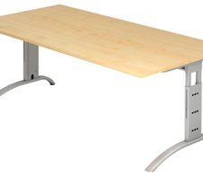 HAMMERBACHER höhenverstellbarer Schreibtisch VFS2E/3/S ahorn