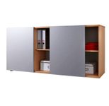 HAMMERBACHER Sideboard 1780, V1780/6/S buche, silber
