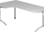 HAMMERBACHER Schreibtisch VFS82/5/S lichtgrau
