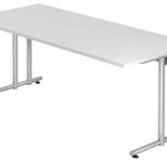 HAMMERBACHER Schreibtisch VNS19/W/S weiß