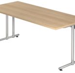 HAMMERBACHER Schreibtisch VNS19/E/S eiche