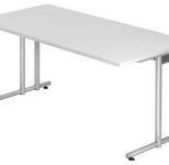 HAMMERBACHER Schreibtisch VNS16/W/S weiß