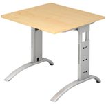 HAMMERBACHER höhenverstellbarer Schreibtisch VFS08/3/S ahorn