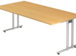 HAMMERBACHER Schreibtisch VNS2E/6/S buche