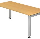 HAMMERBACHER höhenverstellbarer Schreibtisch VJS19/6/S buche