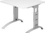 HAMMERBACHER höhenverstellbarer Schreibtisch VFS08/W/S weiß