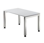 HAMMERBACHER höhenverstellbarer Schreibtisch VJS12/5/S lichtgrau