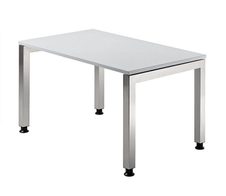 HAMMERBACHER höhenverstellbarer Schreibtisch VJS12/5/S lichtgrau