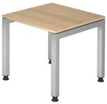 HAMMERBACHER höhenverstellbarer Schreibtisch VJS08/E/S eiche