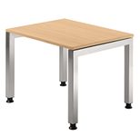 HAMMERBACHER höhenverstellbarer Schreibtisch VJS08/6/S buche