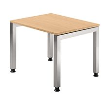 HAMMERBACHER höhenverstellbarer Schreibtisch VJS08/6/S buche