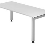 HAMMERBACHER höhenverstellbarer Schreibtisch VJS19/W/S weiß