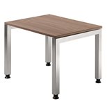 HAMMERBACHER höhenverstellbarer Schreibtisch VJS08/N/S nussbaum