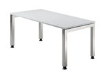 HAMMERBACHER höhenverstellbarer Schreibtisch VJS16/5/S lichtgrau