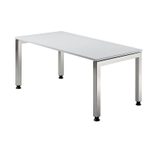 HAMMERBACHER höhenverstellbarer Schreibtisch VJS16/5/S lichtgrau
