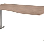 HAMMERBACHER Schreibtisch VNS18/N/S nussbaum