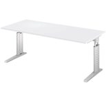 HAMMERBACHER höhenverstellbarer Schreibtisch VUS19/5/S lichtgrau
