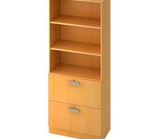HAMMERBACHER Regalschrank 7300 NU, V7300/6/6/NU buche