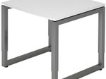 HAMMERBACHER höhenverstellbarer Schreibtisch VRS08/W/G weiß