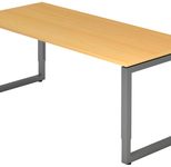 HAMMERBACHER höhenverstellbarer Schreibtisch VRS19/6/G buche