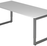 HAMMERBACHER höhenverstellbarer Schreibtisch VRS19/5/G lichtgrau