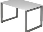 HAMMERBACHER höhenverstellbarer Schreibtisch VRS12/5/G lichtgrau
