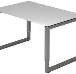 HAMMERBACHER höhenverstellbarer Schreibtisch VRS12/5/G lichtgrau