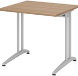 HAMMERBACHER Schreibtisch VBS08/N/S nussbaum