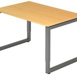 HAMMERBACHER höhenverstellbarer Schreibtisch VRS12/6/G buche