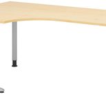 HAMMERBACHER Schreibtisch VBS82/3/S ahorn