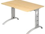 HAMMERBACHER höhenverstellbarer Schreibtisch VFS12/3/S ahorn