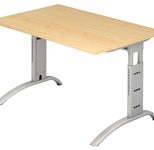 HAMMERBACHER höhenverstellbarer Schreibtisch VFS12/3/S ahorn