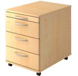 HAMMERBACHER Rollcontainer V1606/3/3/BO ahorn