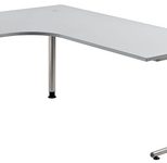 HAMMERBACHER Schreibtisch VNS82/5/S lichtgrau