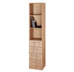 HAMMERBACHER Regalschrank 7600 RE, V7600/N/N/RE nussbaum