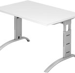 HAMMERBACHER höhenverstellbarer Schreibtisch VFS12/W/S weiß