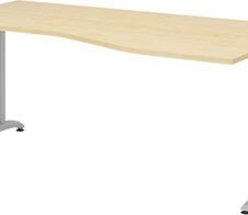 HAMMERBACHER Schreibtisch VBS18/3/S ahorn