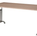 HAMMERBACHER höhenverstellbarer Schreibtisch VFS16/N/S nussbaum