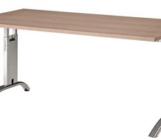HAMMERBACHER höhenverstellbarer Schreibtisch VFS16/N/S nussbaum