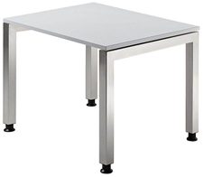 HAMMERBACHER höhenverstellbarer Schreibtisch VJS08/5/S lichtgrau